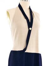 Geoffrey Beene Colorblock Halter Dress Dress arcadeshops.com