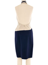 Geoffrey Beene Colorblock Halter Dress Dress arcadeshops.com