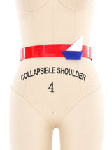 Sailboat Lucite Waist Belt Accessory arcadeshops.com