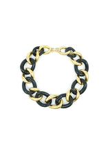 Givenchy Black and Goldtone Chain Necklace Accessory arcadeshops.com