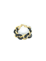 Givenchy Black and Goldtone Chain Bracelet Accessory arcadeshops.com