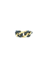 Givenchy Black and Goldtone Chain Bracelet Accessory arcadeshops.com