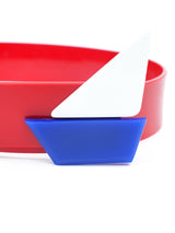 Sailboat Lucite Waist Belt Accessory arcadeshops.com