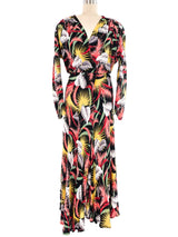 Norma Kamali Fern Print Dress Dress arcadeshops.com