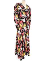 Norma Kamali Fern Print Dress Dress arcadeshops.com