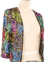 Dries Van Noten Sequined Bolero Jacket Jacket arcadeshops.com