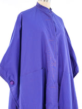 Tonal Checker Tweed Cape Outerwear arcadeshops.com