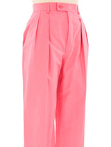 Yves Saint Laurent Rose Trousers Bottom arcadeshops.com