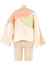 Bill Tice Quilted Pastel Silk Jacket Jacket arcadeshops.com