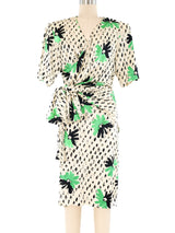 Gucci Printed Silk Wrap Dress Dress arcadeshops.com