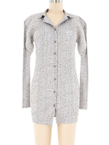 Issey Miyake Granite Printed Plisse Top Top arcadeshops.com