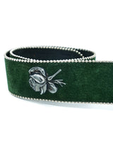 Christian Dior Rose Studded Suede Bag and Belt Set Accessory arcadeshops.com