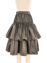 Tiered Taffeta Party Skirt Bottom arcadeshops.com