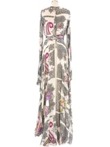Etro Printed Silk Maxi Dress Dress arcadeshops.com