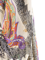 Etro Printed Silk Maxi Dress Dress arcadeshops.com