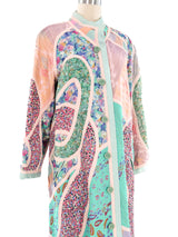 Koos Van Den Akker Reversible Patchwork Duster Jacket arcadeshops.com