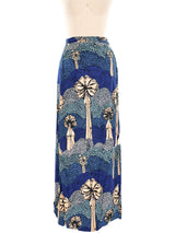 Mosaic Printed Skirt Ensemble Suit arcadeshops.com