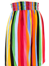 Todd Oldham Rainbow Striped Shorts Bottom arcadeshops.com
