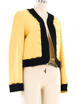 Moschino Convertible Cropped Jacket Jacket arcadeshops.com
