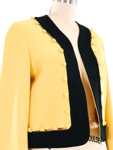 Moschino Convertible Cropped Jacket Jacket arcadeshops.com