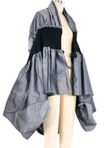 Sculptural Metallic Shrug Jacket arcadeshops.com