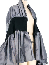 Sculptural Metallic Shrug Jacket arcadeshops.com