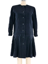 Issey Miyake Pleated Coat Dress Dress arcadeshops.com