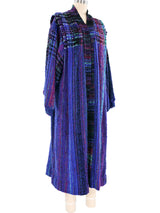 Striped Ribbon Tweed Duster Jacket arcadeshops.com