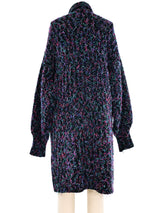 Multicolor Eyelash Fringed Knit Cardigan Jacket arcadeshops.com