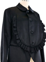 Comme des Garcons Ruffled Bib Jacket Jacket arcadeshops.com