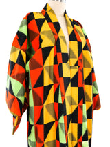 Geometric Printed Kimono Jacket arcadeshops.com