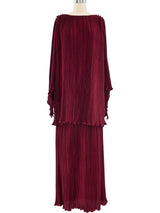 Bead Accented Plisse Ensemble Suit arcadeshops.com