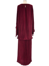 Bead Accented Plisse Ensemble Suit arcadeshops.com