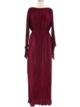 Bead Accented Plisse Ensemble Suit arcadeshops.com