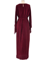 Bead Accented Plisse Ensemble Suit arcadeshops.com