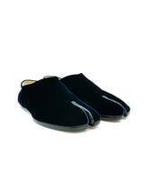Maison Margiela Midnight Velvet Tabi Slippers, 40 Accessory arcadeshops.com