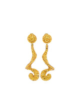 Richard Kerr Jeweled Swirl Drop Earrings Accessory arcadeshops.com