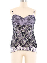 Rochas Lace Cami Top Top arcadeshops.com