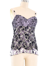 Rochas Lace Cami Top Top arcadeshops.com
