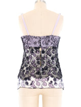 Rochas Lace Cami Top Top arcadeshops.com