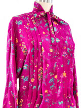 Emanuel Ungaro Floral Printed Blouse Top arcadeshops.com
