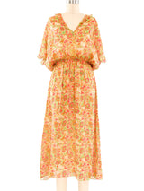 Judith Ann Tissue Silk Floral Dress Dress arcadeshops.com