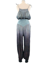 Rainbow Lurex Stripe Pant Ensemble Suit arcadeshops.com