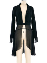Chanel Chiffon Tails Jacket Jacket arcadeshops.com