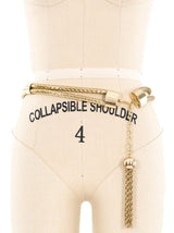 Tassel Accented Chainmail Belt Accessory arcadeshops.com
