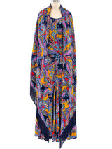Christian Dior Paisley Dress Ensemble Dress arcadeshops.com