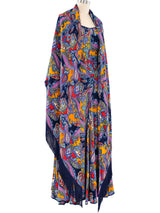 Christian Dior Paisley Dress Ensemble Dress arcadeshops.com
