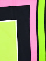 Yves Saint Laurent Geometric Silk Scarf Accessory arcadeshops.com