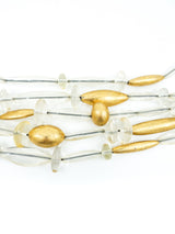 Monies Multistrand Lucite Bead Necklace Accessory arcadeshops.com