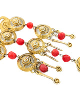 Modernist Swirl Kinetic Pendant Necklace Accessory arcadeshops.com